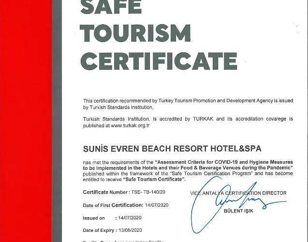 Hotel Sunis Evren &